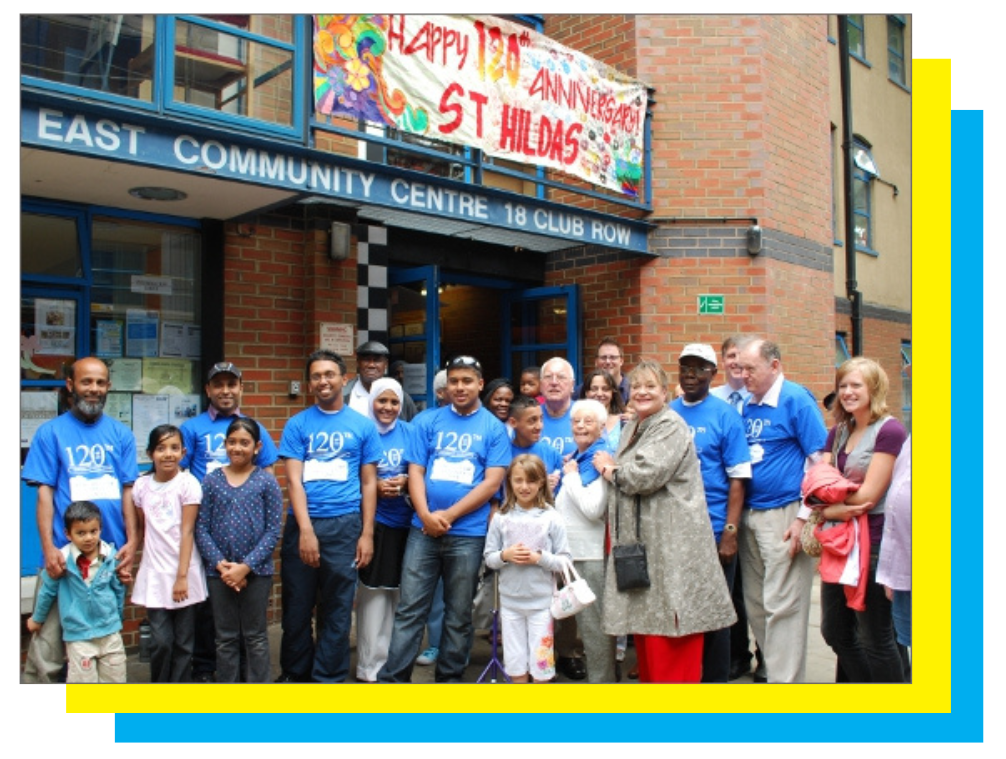 community fundraising 120th anniversary east london